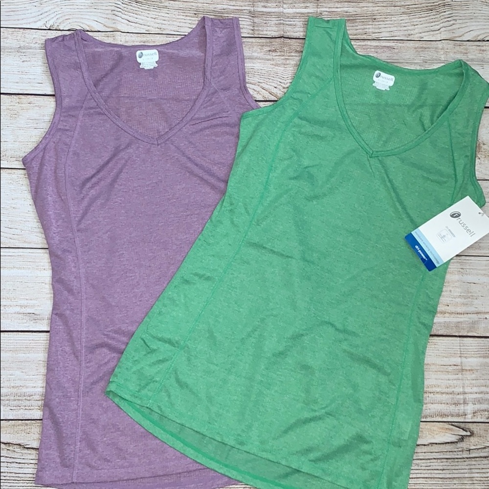 Russel Dri Power Workout Tops